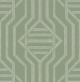 A-Street Prints Haberdashery Essex Green Wallpaper