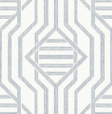 A-Street Prints Haberdashery Essex Dark Blue Wallpaper