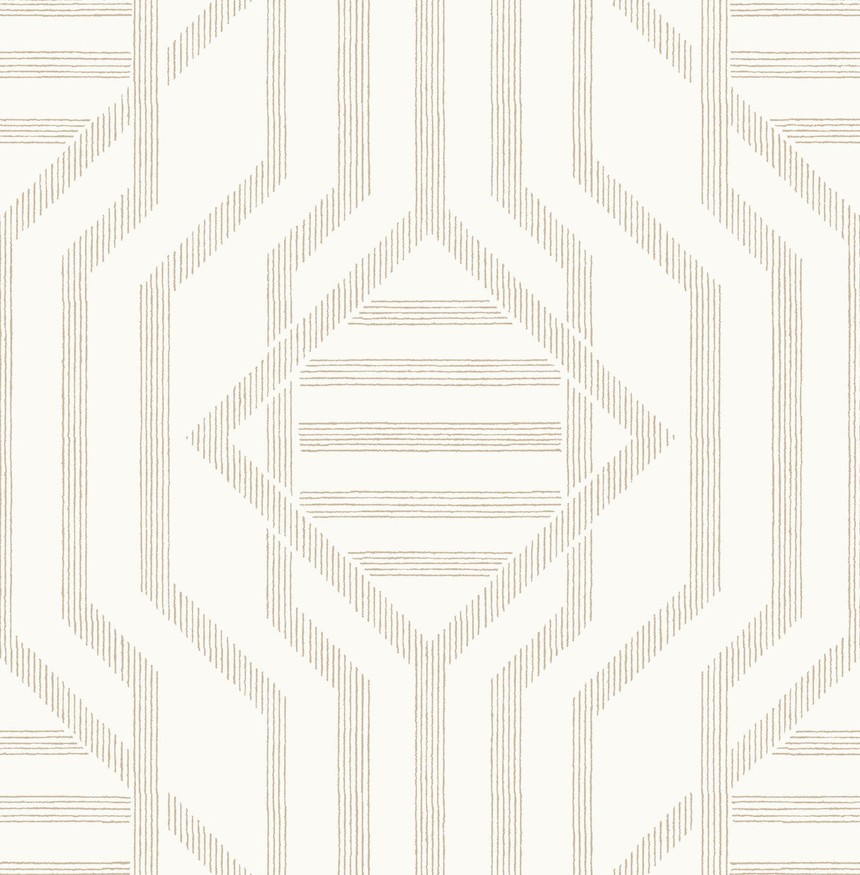 A-Street Prints Haberdashery Essex Wheat Wallpaper