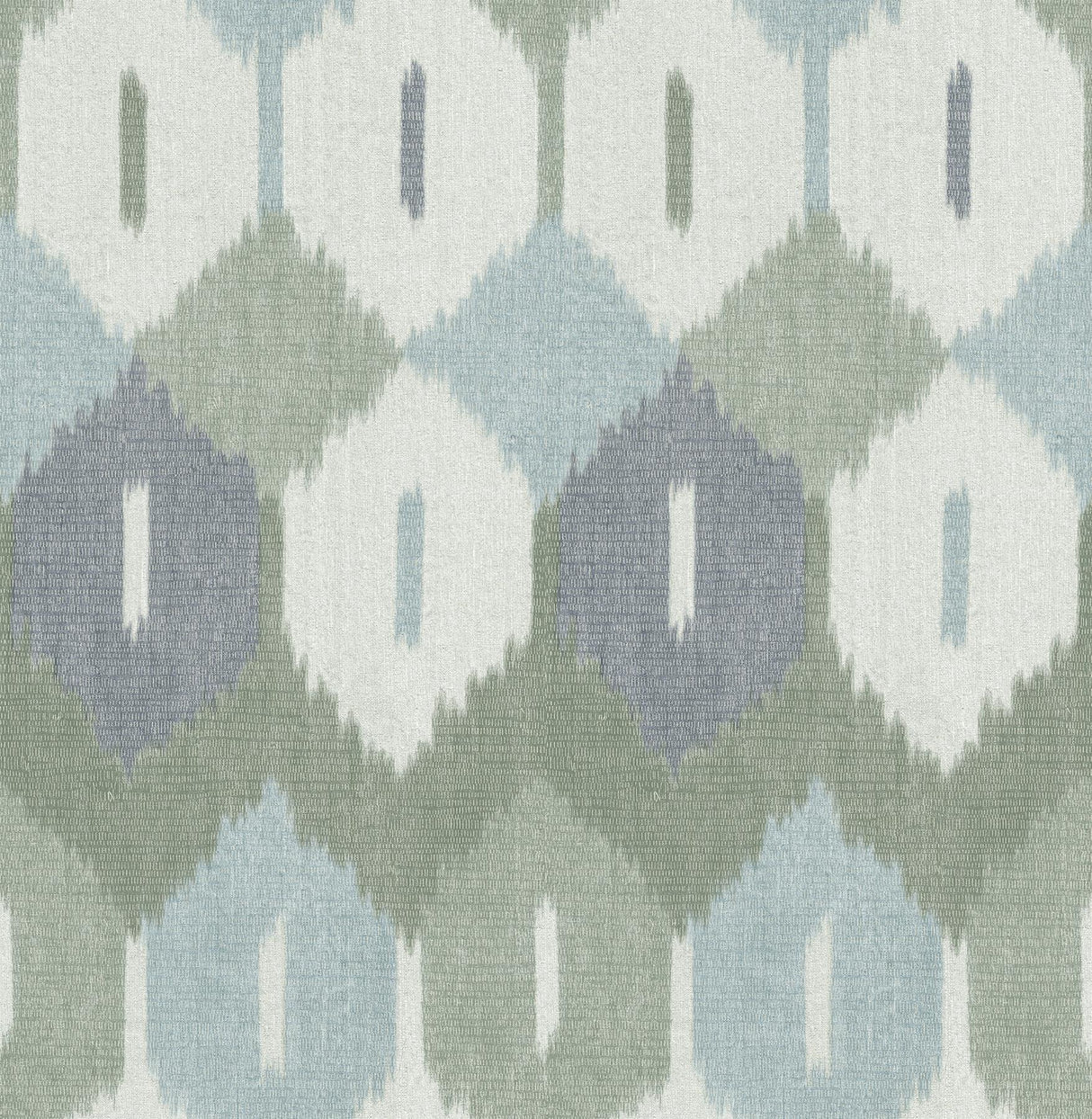 A-Street Prints Haberdashery Abilene Sea Green Wallpaper