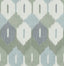 A-Street Prints Haberdashery Abilene Sea Green Wallpaper