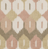A-Street Prints Haberdashery Abilene Apricot Wallpaper