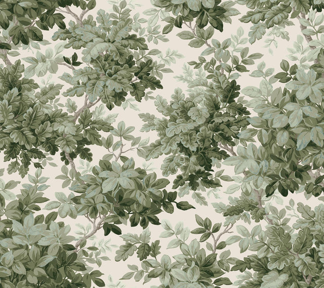 A-Street Prints Haberdashery Greenwood Moss Wallpaper