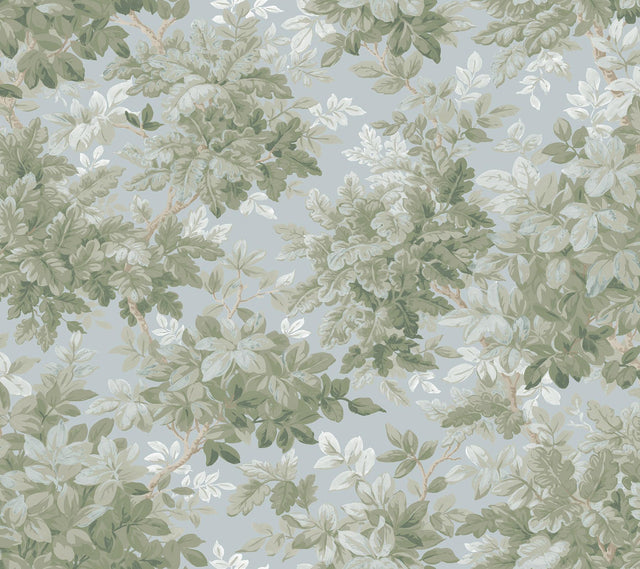 A-Street Prints Haberdashery Greenwood Light Blue Wallpaper