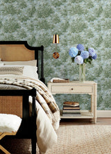 A-Street Prints Haberdashery Greenwood Light Blue Wallpaper