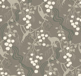 A-Street Prints Haberdashery Linden Stone Wallpaper