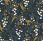A-Street Prints Haberdashery Linden Navy Wallpaper