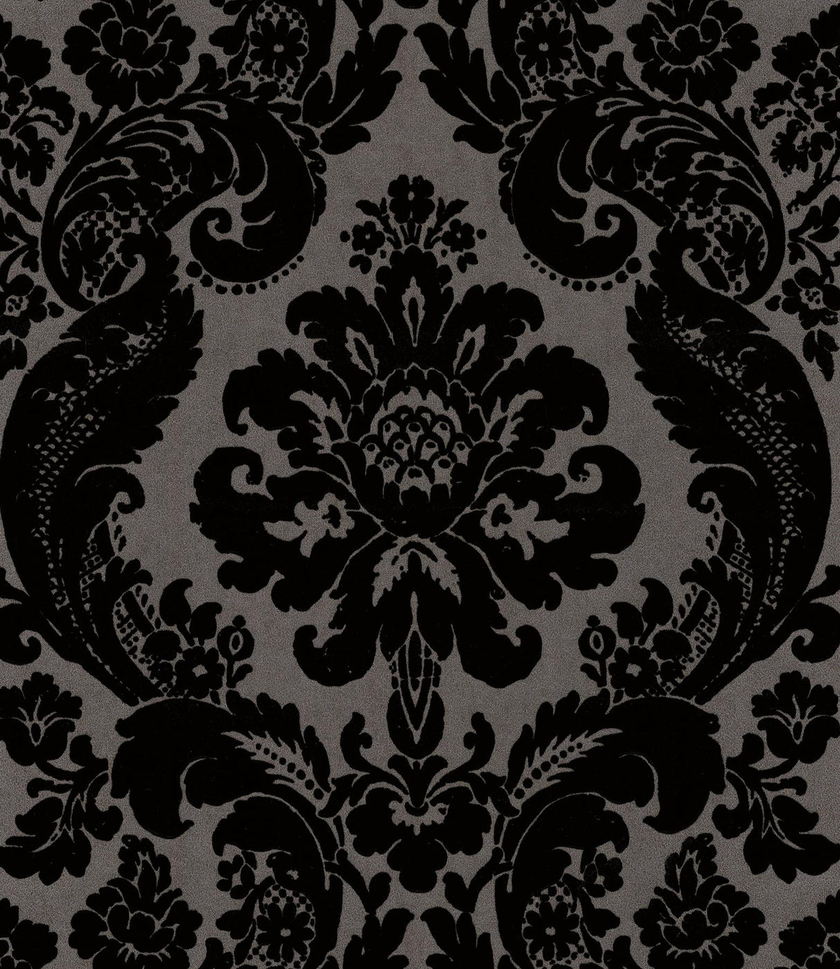 A-Street Prints Haberdashery Shadow Black Wallpaper