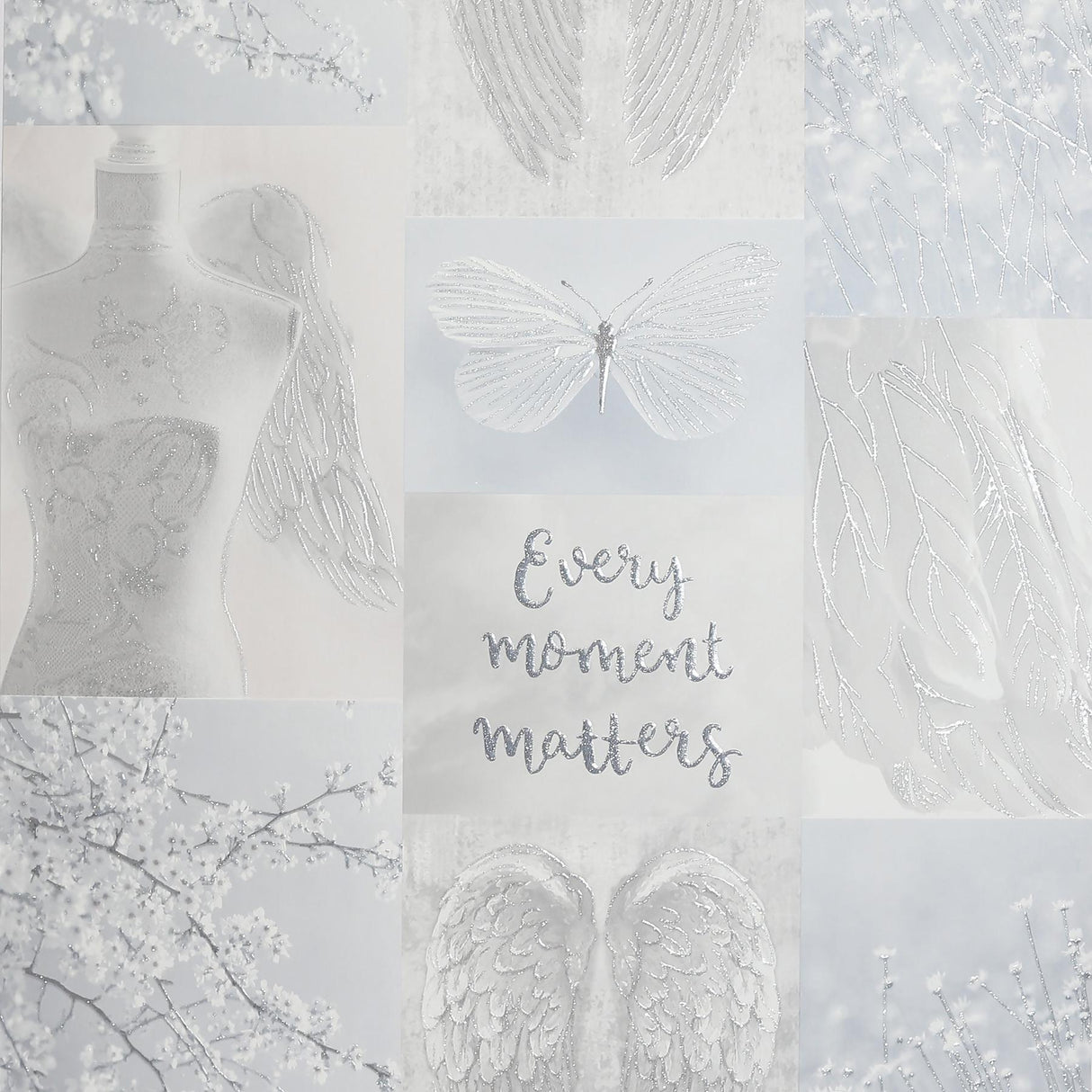 Brewster Home Fashions Arthouse Arthouse Chou Light Grey Wallpaper