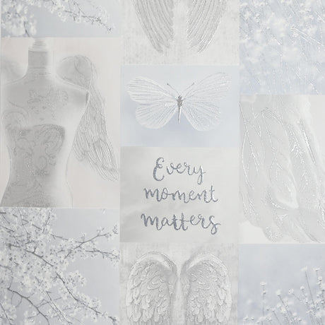 Brewster Home Fashions Arthouse Arthouse Chou Light Grey Wallpaper