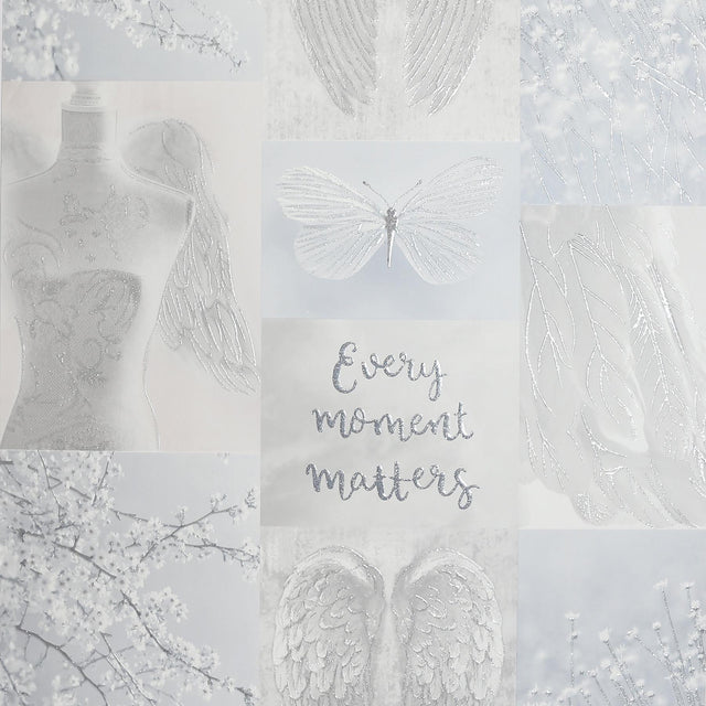 Brewster Home Fashions Arthouse Arthouse Chou Light Grey Wallpaper