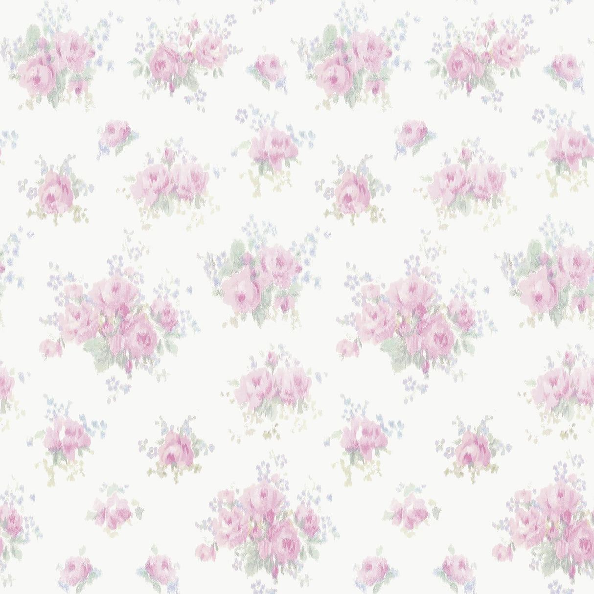 A-Street Prints LoveShackFancy Padasena Ikat Breezy Pastel Wallpaper