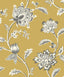 Brewster Home Fashions Fine Decor Medley Juliette Mustard Wallpaper