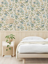 Brewster Home Fashions Fine Decor Medley Elspeth Light Yellow Wallpaper