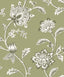 Brewster Home Fashions Fine Decor Medley Juliette Sage Wallpaper