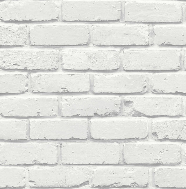 Brewster Home Fashions Fine Decor Medley Alpin White Wallpaper