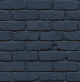 Brewster Home Fashions Fine Decor Medley Alpin Navy Wallpaper