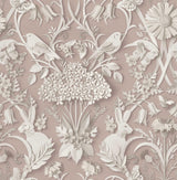 Brewster Home Fashions Fine Decor Medley Fae Light Pink Wallpaper