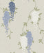 Brewster Home Fashions Fine Decor Medley Aisla Blue Wallpaper