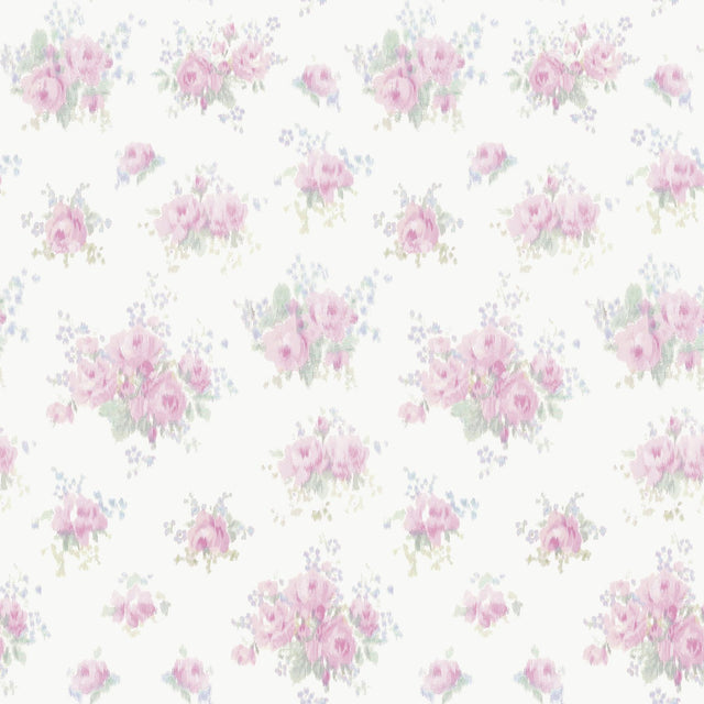 Brewster Home Fashions LoveShackFancy LoveShackFancy NuWallpaper Pasadena Ikat Breezy Pastel Wallpaper
