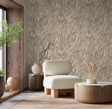 Brewster Home Fashions Fine Decor Medley Arran Rose Gold Wallpaper