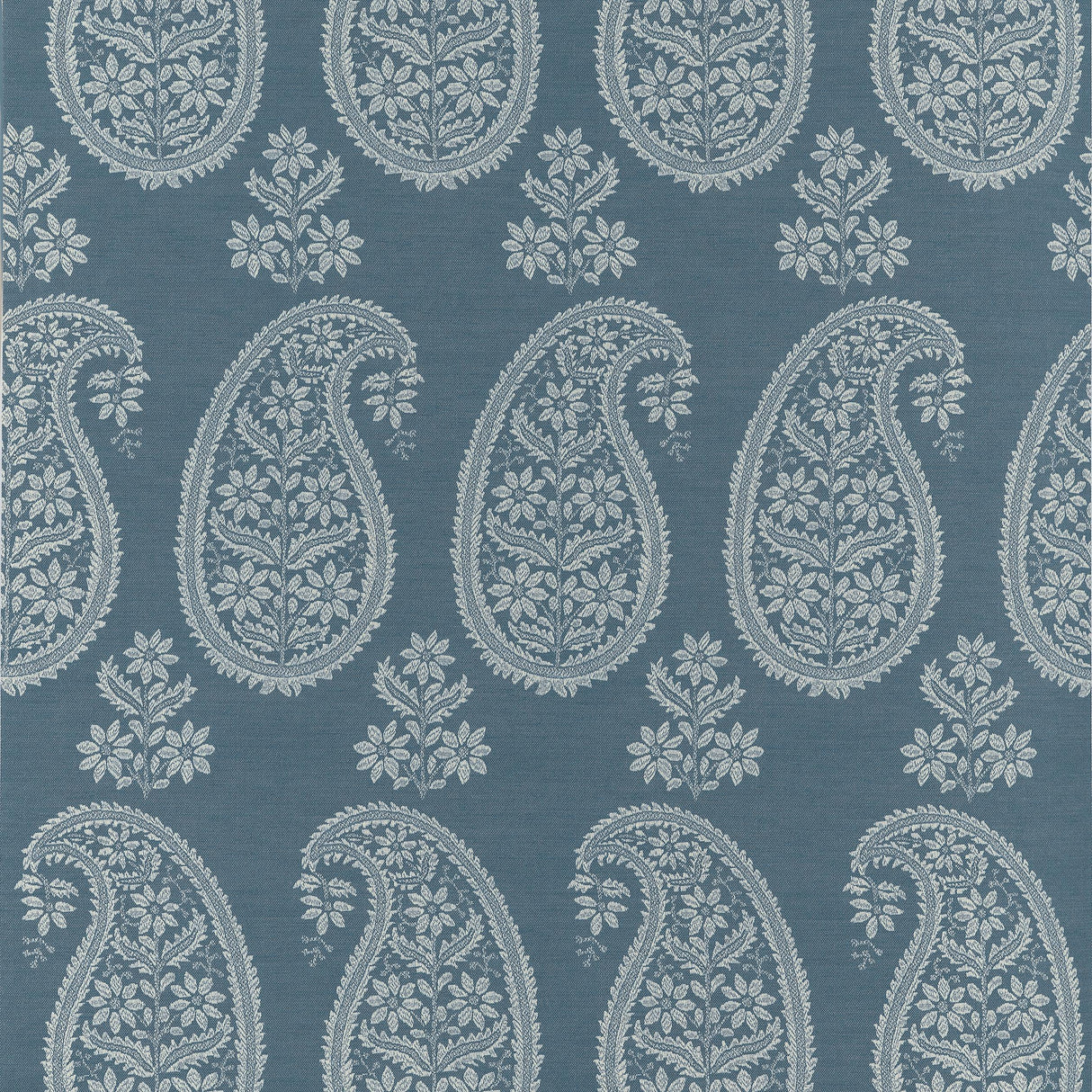 Anna French Campania Paisley Blue Wallpaper