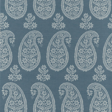 Anna French Campania Paisley Blue Wallpaper