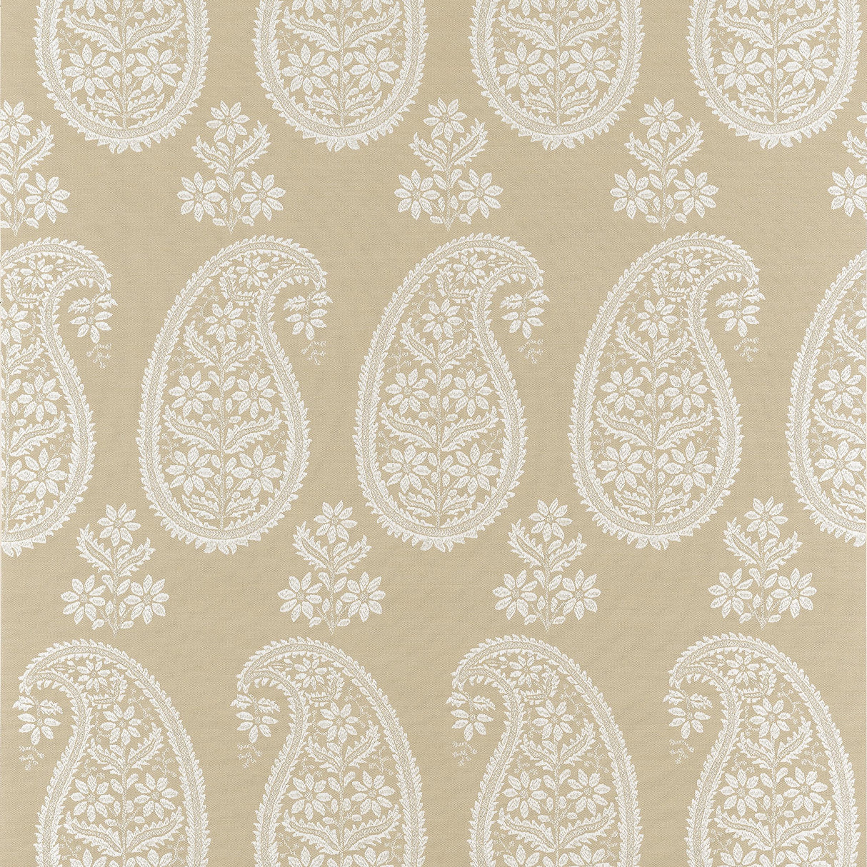 Anna French Campania Paisley Beige Wallpaper