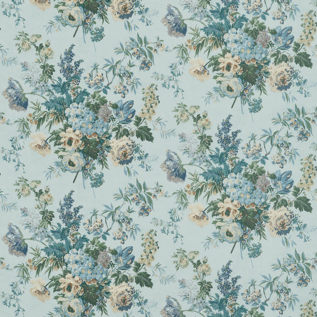 Anna French Garden Club Blue Fabric