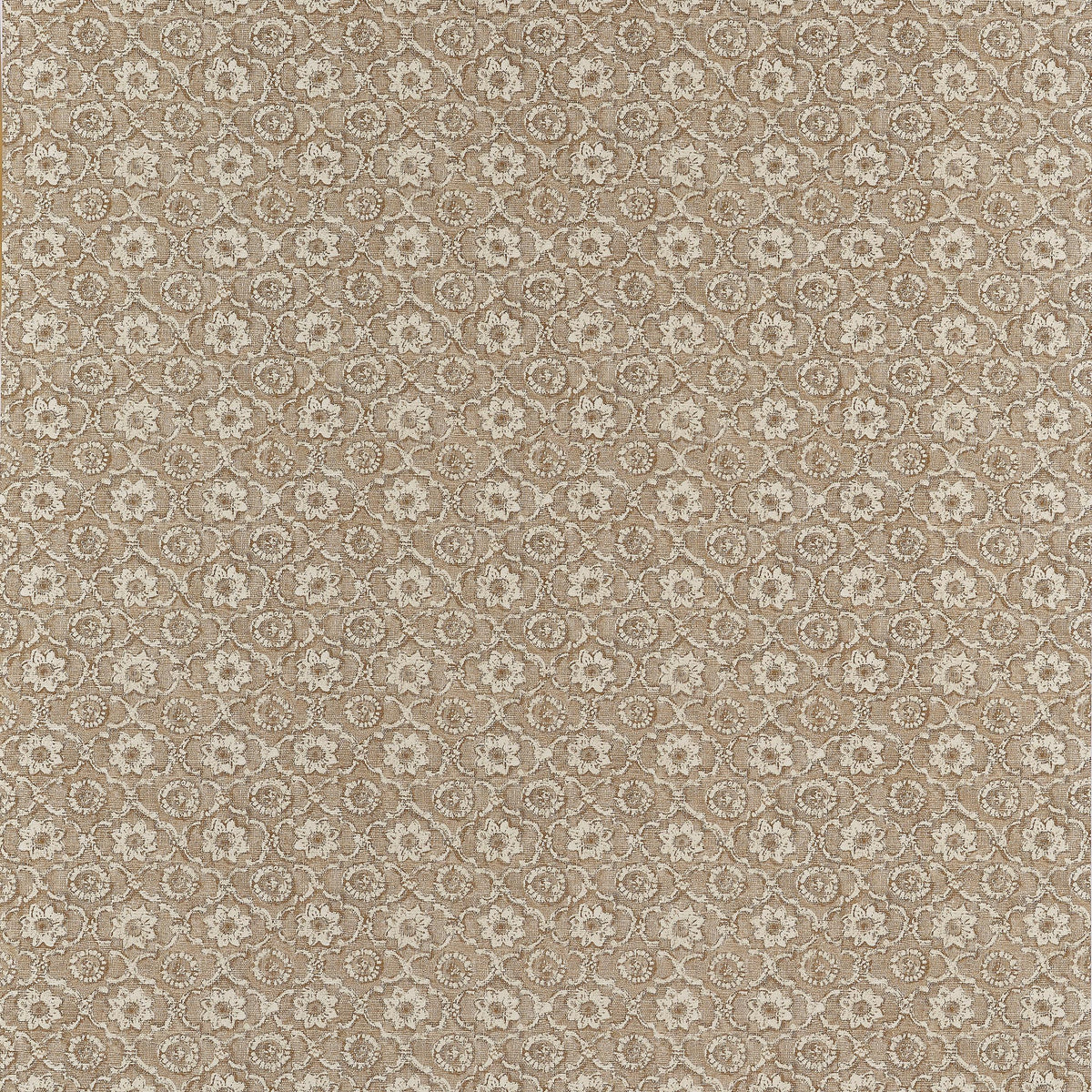 Anna French Holly Trellis Beige Wallpaper