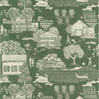 Anna French Farmingdale Green Wallpaper