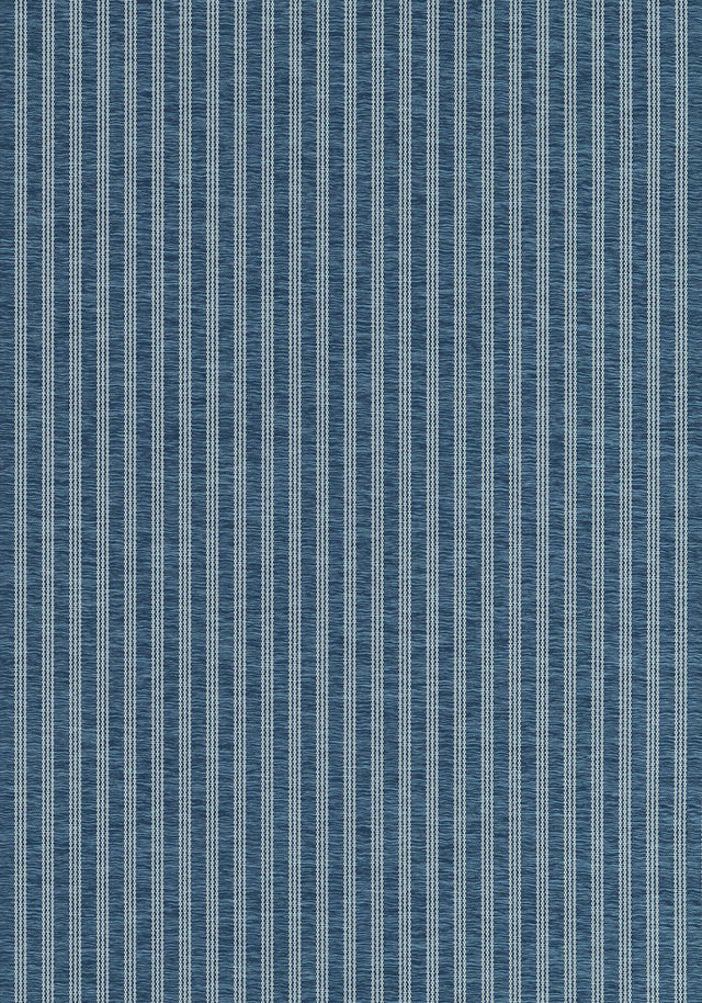 Thibaut Salem Stripe Navy Fabric