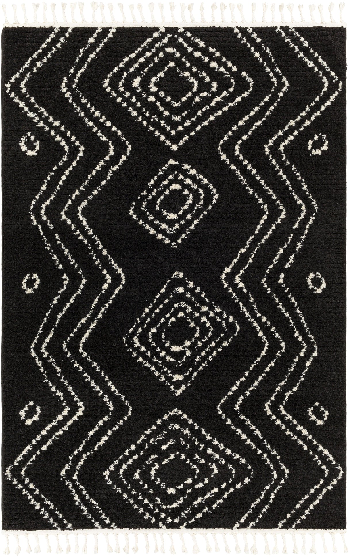 Surya Casablanca Shag CAG-2315 5'3" x 7' Rug