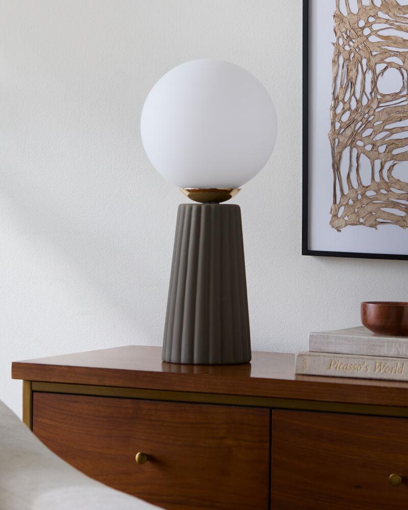 Livabliss Conju CNJ-005 17"H x 8"W x 8"D Table Lighting