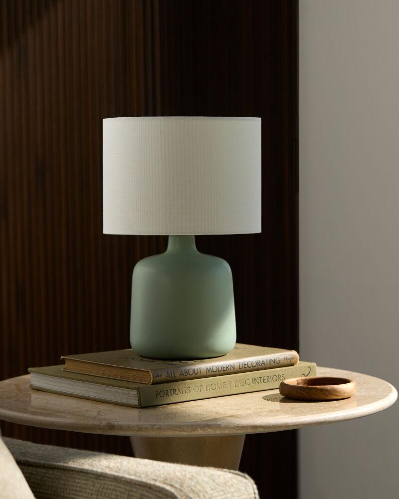 Livabliss Elio ELI-035 13"H x 9"W x 9"D Table Lighting