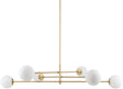 Surya Fonte FTE-001 44"L x 44"W x 26"H Ceiling Light