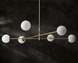 Surya Fonte FTE-001 44"L x 44"W x 26"H Ceiling Lighting