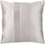 Surya Solid Pleated HH-015 18"H x 18"W Pillow Kit