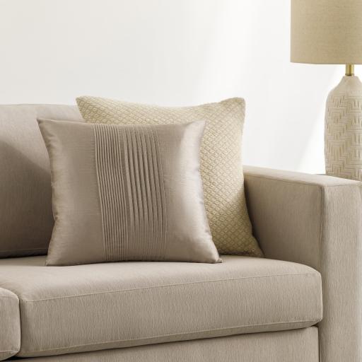Surya Solid Pleated HH-015 18"H x 18"W Pillow Cover