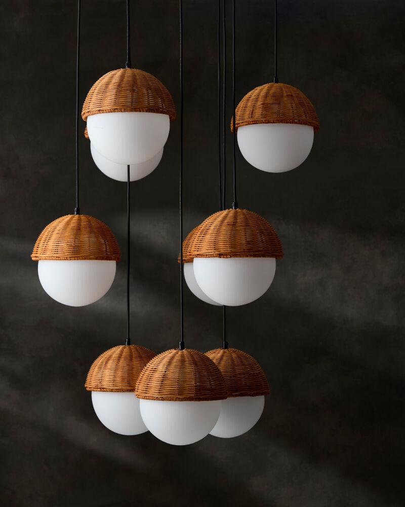 Surya Janze JNZ-001 26"L x 26"W x 43"H Ceiling Lighting