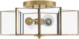 Surya Morella MOL-003 16"L x 16"W x 7"H Ceiling Light