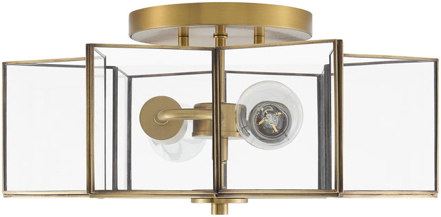 Surya Morella MOL-003 16"L x 16"W x 7"H Ceiling Light