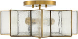 Surya Morella MOL-005 16"L x 16"W x 7"H Ceiling Light