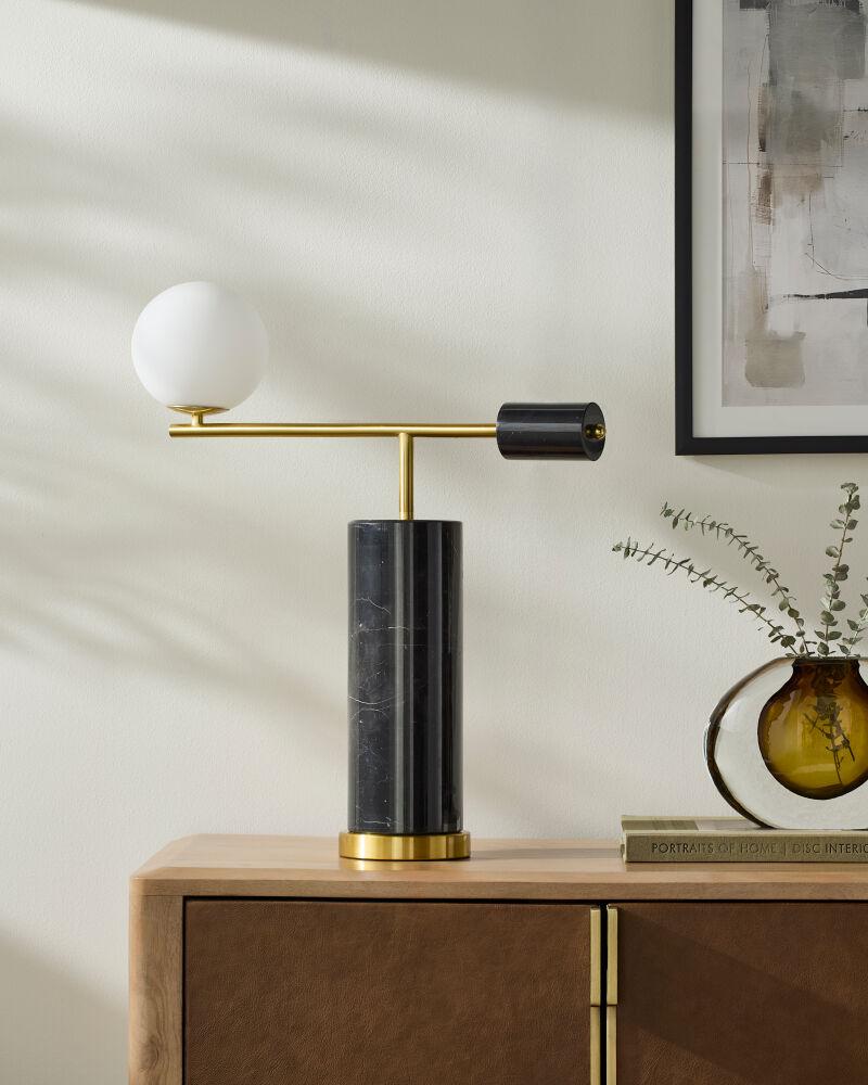 Surya Oslin OSL-002 25"H x 6"W x 21"D Table Lighting