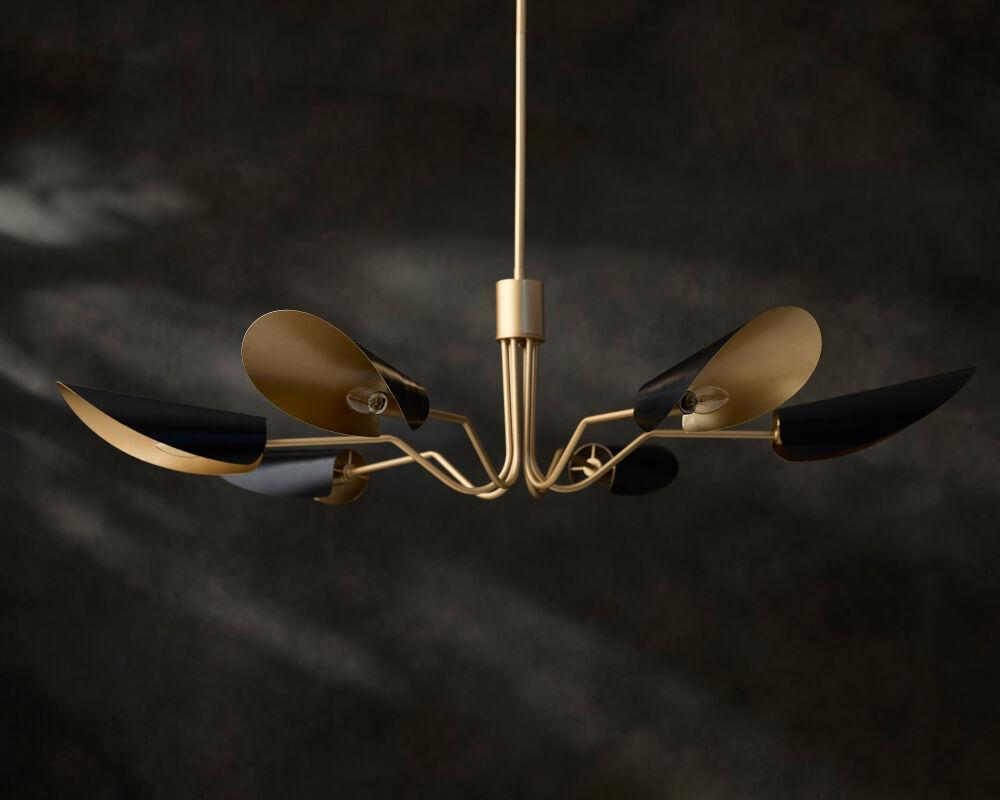 Surya Rivage RVG-002 45"L x 45"W x 26"H Ceiling Lighting