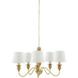 Surya Wiluna WLN-002 28"L x 28"W x 47"H Ceiling Light