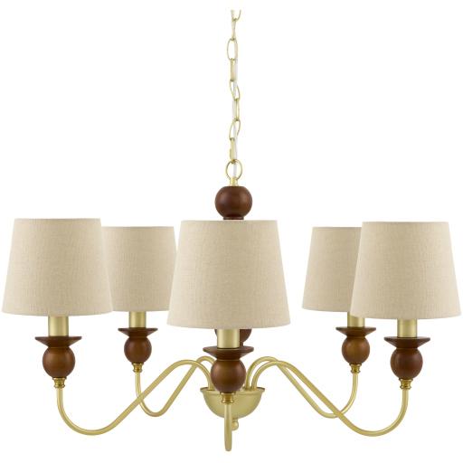 Surya Wiluna WLN-001 28"L x 28"W x 47"H Ceiling Light