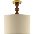Surya Wiluna WLN-009 14"L x 14"W x 17"H Ceiling Light