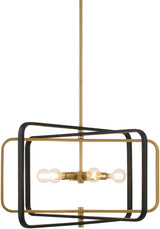 Surya Zamora ZMR-001 25"L x 25"W x 14"H Ceiling Light
