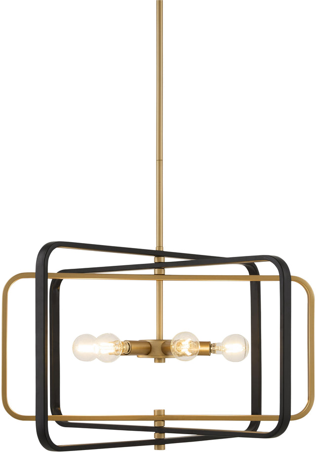 Surya Zamora ZMR-001 25"L x 25"W x 14"H Ceiling Light